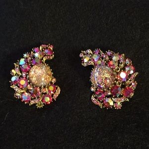 HOLLYCRAFT 1958 signed Earrings